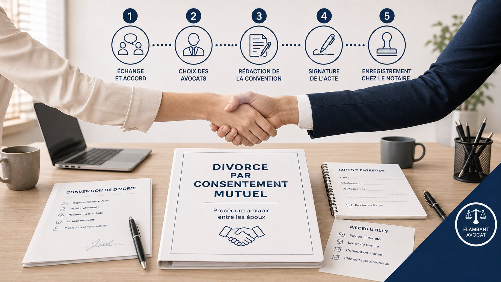 Le divorce par consentement mutuel ou divorce amiable